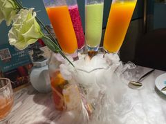 彩虹奶昔四部曲-蜜桃花开·中西融合菜E&W(南长街店)
