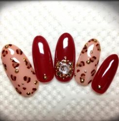 在现豹纹-星美甲