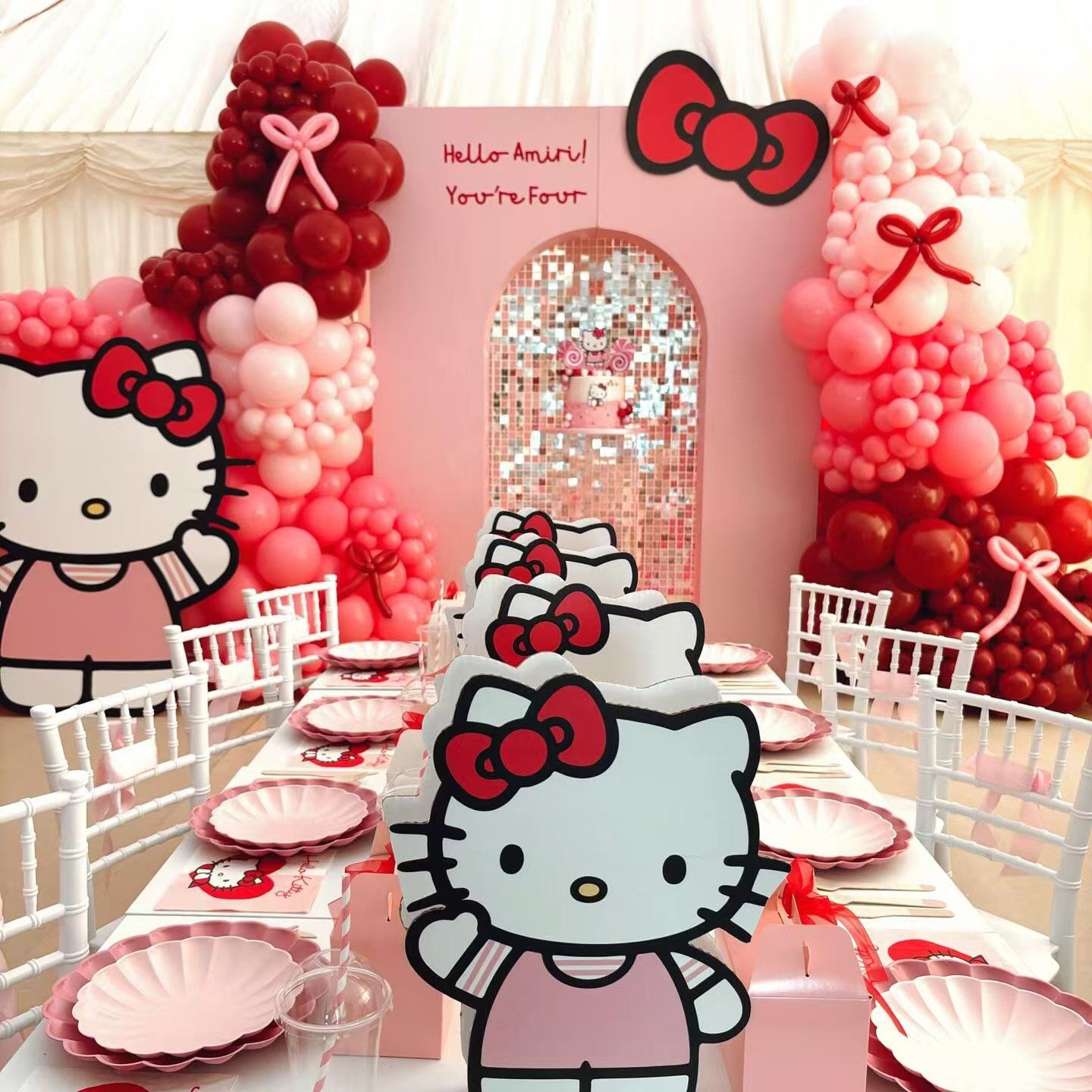 hello kitty女孩生日派对🎉