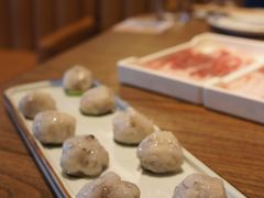 自制手打鲜虾滑-京涮铜锅涮肉(华贸店)