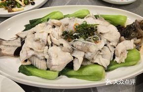 Steamed Filleted Sea Bass