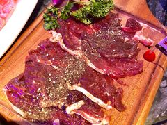 黑椒嫩牛排-热火朝天鲜切牛肉火锅(南强街巷店)