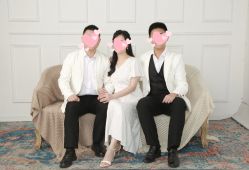 -时光纪亲子全家福照相馆(静安店母女写真父母纪念照)