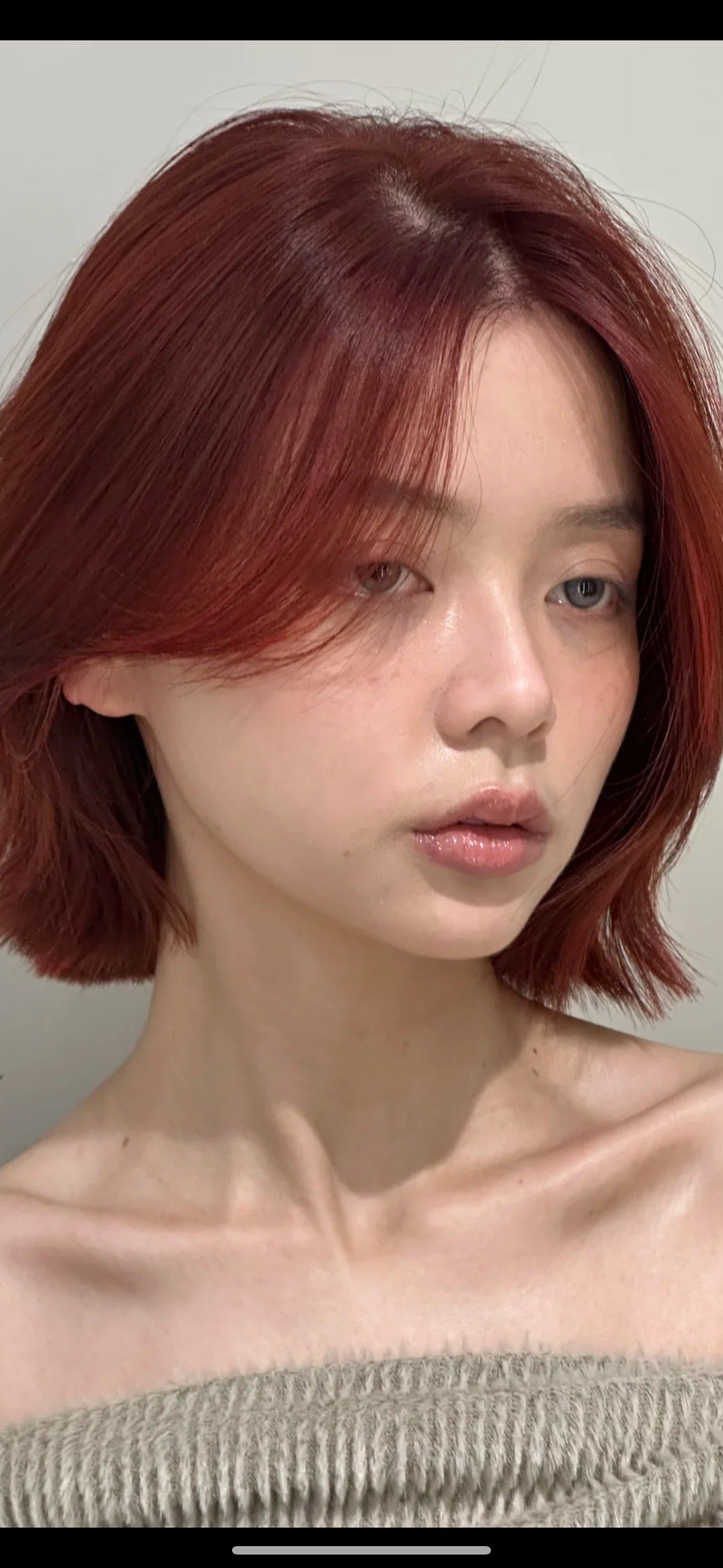 橙色发型满满活力