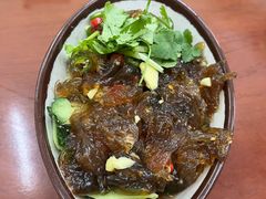 老醋蜇头-天津乾毓德饭庄·清真传统炒菜·海鲜烧烤(咸阳路店)