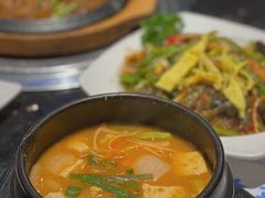 嫩豆腐汤-青松馆韩国料理(香港中路佳世客店)