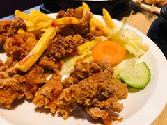 炸鸡沙拉-土大力韩式烤肉料理(和平路店)