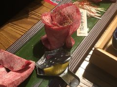 黑牛牛舌三拼-黑牛の店·和牛烧肉(合生汇店)