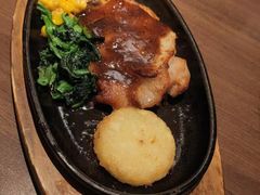黑胡椒酱浇烤鸡排-萨莉亚意式餐厅(莲花国际广场店)