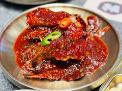-草家酱蟹炭火烤肉店(珲春南路二店)