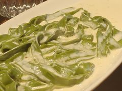 手工菠菜面-喜洲吧·江畔老船厂·庭院餐厅(喜临院店)