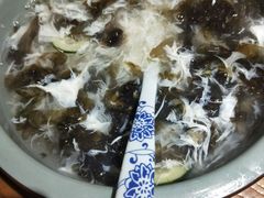 紫菜蛋花汤-东来菜馆•手抓海鲜家常菜•海鲜锅贴(鸽子窝店)