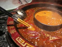 鸳鸯锅-蜀辣居鲜货老火锅(双流万达店)