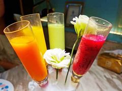 彩虹奶昔四部曲-蜜桃花开·中西融合菜E&W(南长街店)