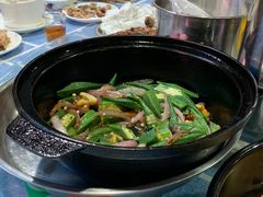 黄豆酱啫秋葵-石岐乳鸽村(南海第三分店)