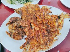 -北京龙庆四季香农家饭庄·灶台鱼·碳烤虹鳟鱼(龙庆峡店)