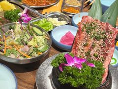 -明洞阿姨·韩式酱蟹烤肉·创意料理(三元桥店)