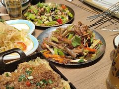 -街角等你.大连海鲜烧烤.经典铁板海鲜串(西安路店)