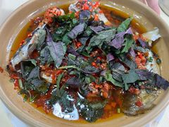 紫苏碎鱼头-笨罗卜浏阳菜馆(太平街店)