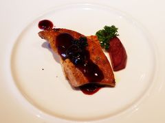 蓝莓红酒鹅肝-一本魅·日式料理