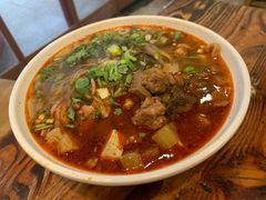 羊肉蒿籽面-桂花香手工面(鼓楼店)