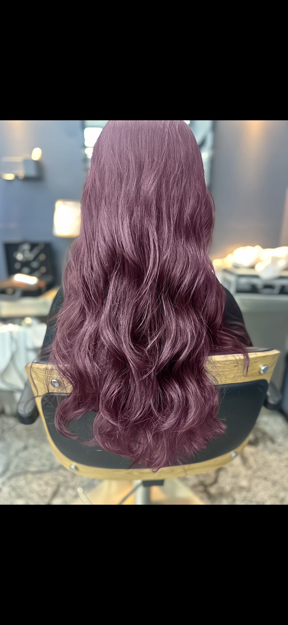 树莓色 #显白的发色