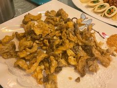 软炸鲜蘑-黄家饺子东北特色菜馆(湖滨商业街店)