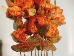 -街角等你.大连海鲜烧烤.经典铁板海鲜串(西安路店)