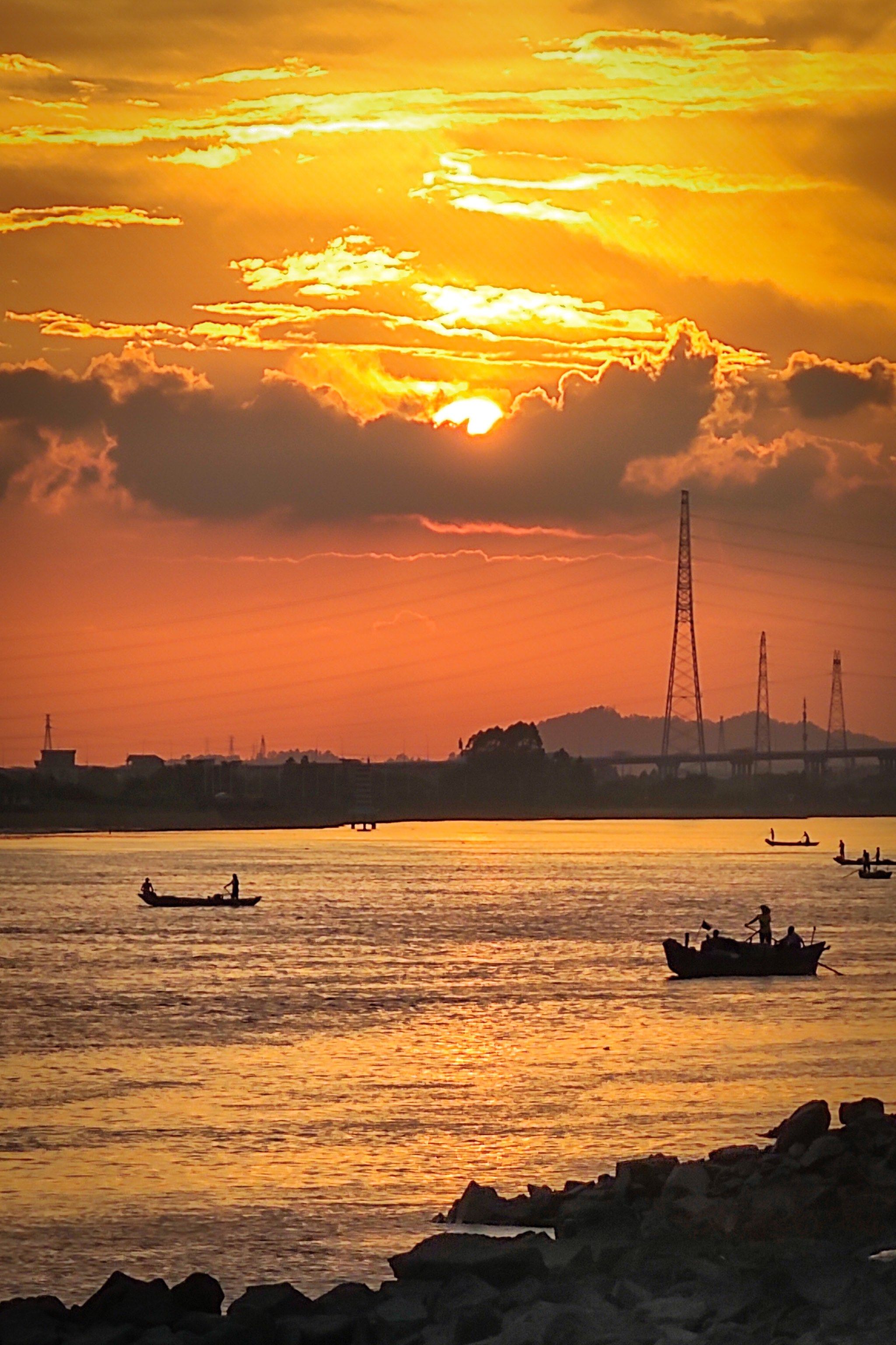 广州📍你可以永远相信观龙岛的日落