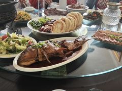 -北京龙庆四季香农家饭庄·灶台鱼·碳烤虹鳟鱼(龙庆峡店)