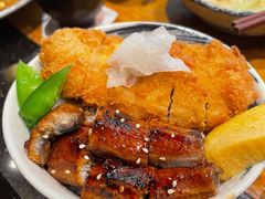 鰻魚豬扒雙拼飯-堂本家洋食别馆·炸猪排(中心城店)