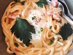 培根蛋酱意大利细面配低温蛋-EN SPACE恩空间