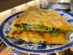 韭菜蛋饼-老客满蛋饼(双塔市集店)