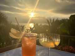 -日落吧·海景咖啡厅·餐酒吧·鸡尾酒·下午茶·乐队表演·浪漫夕阳·三亚文华东方酒店