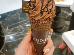 GODIVA黑巧克力冰淇淋-GODIVA(宁波来福士店)