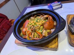 招牌香辣蟹面-不仔客海鲜·烧烤·270度海景餐厅(大东海店)