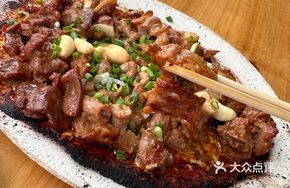 Steamed Spare Ribs with Pork Liver and Pork Intestine