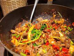 现炒黄牛肉-小隐人家(乐松店)