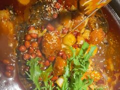 -探鱼·鲜青椒爽麻烤鱼(中山大信新都汇店)
