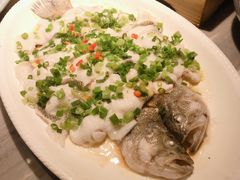 葱油淋鲈鱼-岭南真味·匠心粤菜(K11店)