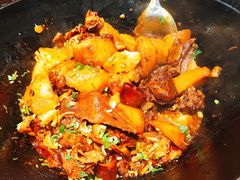 鳇鱼排骨锅-山河屯铁锅炖(哈西站店)