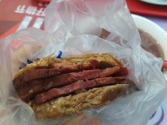 烧饼夹牛肉-农园餐厅(北京大学店)