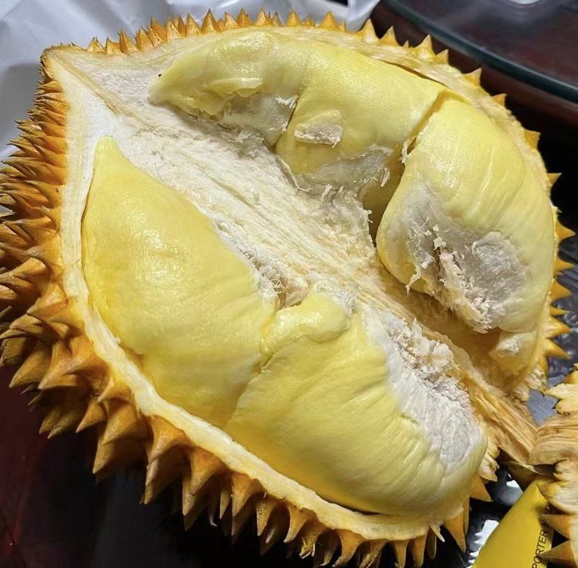 老公买了一箱榴莲,这品质也太好了吧