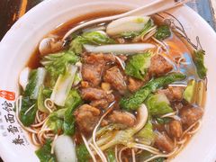 青菜香炸小排面-春雪面馆(转塘店)