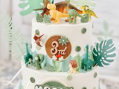 -咖咖熊蛋糕定制·英国蓝风车动物性淡奶油