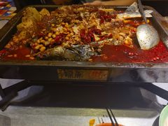 -探鱼·鲜青椒爽麻烤鱼(银泰城店)