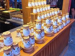 敦煌老坛酸奶-沙州食驿·非遗小吃夜市