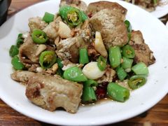 尖椒臭干-凡老头米线砂锅(古荡新村西粮站)