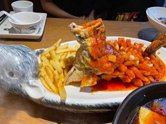 -吴越荣记苏州菜·松鼠桂鱼100%活鱼现做(斜塘老街店)