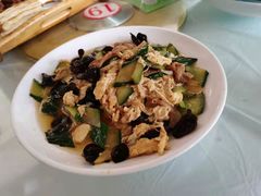 木须肉-闻道食府烙饼卷带鱼(原车耳营店原大觉寺店)